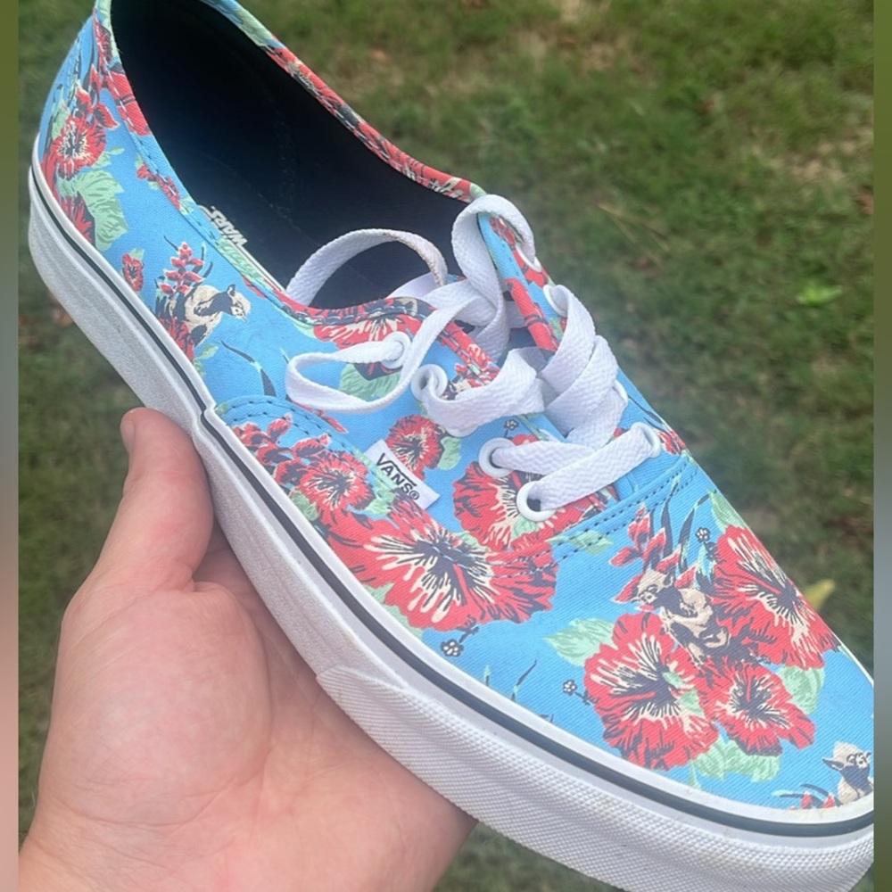 Vans Star Wars Yoda floral print shoes